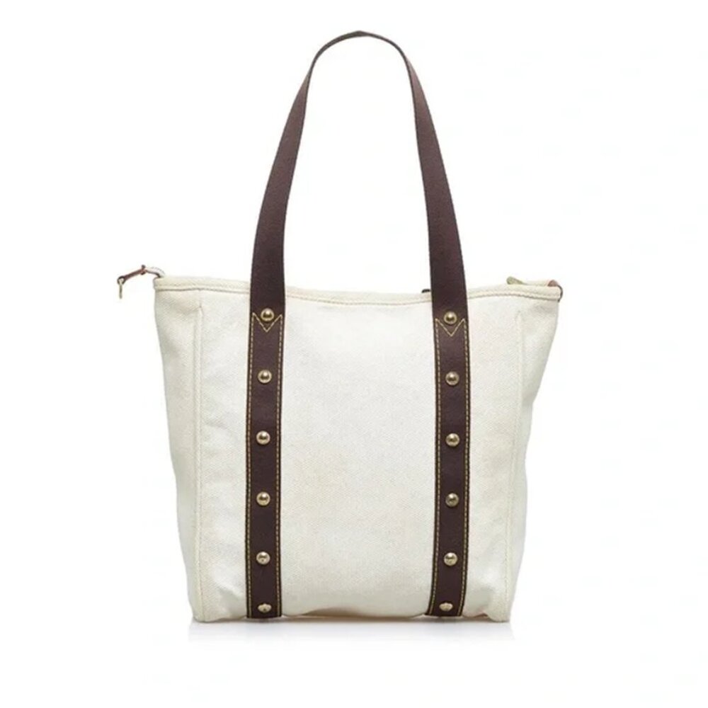 Authentic Louis Vuitton Antigua Cabas MM Canvas Tote Bag - Picture 6 of 16
